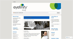 Desktop Screenshot of eyefinityblog.com